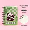 Libreta A7 de dibujos animados de alta intensidad de color, linda, divertida, con pintura al óleo de animales, mini libreta de bolsillo para estudiantes, venta al por mayor