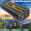 Painel solar 100W portátil armazenamento de energia externo sistema solar conjunto inversor controlador onda senoidal pura