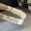 Botas apilables botas de pierna de pantalón hebilla de cinturón botas de moda versátiles para personas bajas que aumentan la altura Birken botas cortas 2026 Otoño Nuevo Estilo