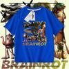 Camiseta de Manga Corta para Niños Algodón Puro Top para Niño Ropa de Palo de Madera Escrituras Abstractas Extranjeras de Montaña y Mar Tongtongsahur