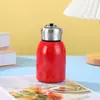 Taza Termo Mini Acero Inoxidable 316 Taza Termo Portátil Chica Gordita Anillo de Transporte para Coche Exterior Taza de Agua