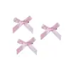 4cm Presilha de Cabelo Fofa com Laço Y2K Multicor Fita de Ballet Mini Bico de Pato Acessórios de Cabelo Headwear