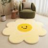Tapete de sala de estar estilo Ins com toque de cashmere, tapete de chão para sofá e mesa de centro, tapete para vestiário, manta para cabeceira de quarto