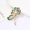 Broche Cruzado de Corsage da Moda Broche Borboleta Anti-Exposição Feminino de Alto Padrão Novo Corsage de Nicho de Alto Padrão