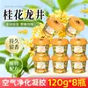 Gel de Aire Desodorante Osmanthus Longjing Sala de Estar Baño Inodoro Oficina Purificación del Aire Fragancia Desodorante Olor