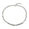 Europa y Estados Unidos moda transfronteriza geométrica lisa acero inoxidable chapado en oro de 18 quilates rectangular pendientes pulsera collar joyería al por mayor