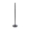 Estante de papel higiénico de esquina transfronterizo negro, práctico y resistente, para cocina, vertical, con capacidad de carga