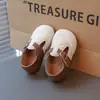 Zapatos de piel para niñas de 3 a 6 años, zapatos Mary Jane para primavera y otoño, zapatos de princesa para bebé, zapatos individuales para niños pequeños, zapatos infantiles de moda con bloques de color
