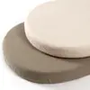Capa de Colchão para Berço de Musselina de Bebê Algodão Puro Macia Respirável Berço Oval Colchão Retangular