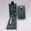 Conjunto de Cortadores de Unha de Aço Inoxidável 6 Peças Ferramentas de Manicure Limpador de Ouvido Conjunto de Tesouras de Unha Venda por Atacado