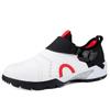 Novos Sapatos Casuais Masculinos e Femininos para Exterior, Sapatos de Golfe de Tamanho Grande, Sapatos Esportivos para Exterior, Sapatos de Treinamento de Golfe com Fivela