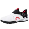 Novos Sapatos Casuais Masculinos e Femininos para Exterior, Sapatos de Golfe de Tamanho Grande, Sapatos Esportivos para Exterior, Sapatos de Treinamento de Golfe com Fivela