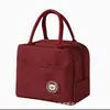 Bolsa de almuerzo de papel de aluminio engrosada para trabajador de oficina, bolsa aislante para lonchera, bolso de mano, bolsa aislante con arroz, estudiantes, gran capacidad, venta al por mayor