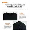 Camiseta de algodón premium Mamba con cuello redondo de la fábrica original, sudadera de moda, camiseta básica, unisex, comercio exterior transfronterizo
