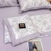 2026 Nueva Serie de Colchas de Verano de Algodón Tencel Refrigerante, Colcha Refrigerante de Verano, Colcha para Aire Acondicionado, Juego de Cuatro Piezas de Colcha de Verano