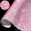 Adesivos de Diamante Populares Adesivos de Strass Adesivos Adesivos Linha de Diamantes Autoadesiva DIY Carro Bagagem Capa de Celular Adesivos Tiras de Strass Diamantado