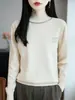 Jaqueta Suéter Redonda Color Block com Studs de Diamante para Mulheres, Novo Estilo Coreano Outono e Inverno, Blusa de Tricô Interna Solta