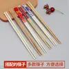 Pares de hashis descartáveis de bambu para entrega de comida e restaurantes, pares de hashis de bambu embalados individualmente para uso hoteleiro e comercial