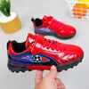 Tênis Esportivo Infantil para Meninas Primavera e Outono 2024 Novos Sapatos Antiderrapantes com Solado Macio para Alunos do Ensino Fundamental Tênis Casual Branco para Meninos
