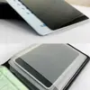 Funda protectora de privacidad para tarjeta de identificación, protector de tarjeta de identificación de doble cara, funda protectora para documentos anti-fugas de tarjetas bancarias