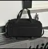 Bolsa de viagem de negócios de grande capacidade para viagens curtas, bolsa de bagagem com compartimento para sapatos de viagem casual, bolsa de academia de mão, bolsa esportiva de cor sólida