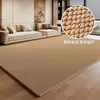 Tapete de Sisal Sintético para Sala de Estar, Capacho Estilo Japonês Círculo de Abacaxi, Tapete Completo para Área Grande, Resistente a Manchas e à Prova de Garras de Gato