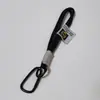 Estilo Minimalista Cuerda Trenzada Hecha a Mano Bloques de Color Correa Llavero Funda de Teléfono Correa Portátil Accesorio de Nicho de Moda DIY