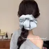 Anillo de Pelo para Intestino Grueso Popular en Internet Estilo Coreano Estilo Coreano Suave Dulce Elegante Satín Anillo Súper Accesorios para el Cabello Atadura para la Cabeza de Mujer Adorno para la Cabeza