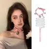Roupas de Boneca Amor: Coleira com Sino Namorada Corrente de Pescoço Corda de Tração Coleira Sm Anel de Pescoço Sexy Colar Metal
