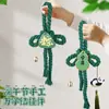Decoraciones Colgantes para el Festival del Bote del Dragón, Ramillete de Artemisa, Colgante para Puerta, Kit de Materiales Hechos a Mano para Bricolaje, Decoración para Puerta de Entrada, Adornos Colgantes para el Ambiente