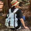 Mochila Estilo Workwear 2025 com Cordão e Aba Mochila para Uso Externo Grande Capacidade Leve Mochila de Viagem Mochila para Montanhismo Mochila Escolar