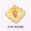 Fruta Dibujo Animado Lindo Marco de Fotos diy Gel Crema Funda para Teléfono Accesorios para el Cabello Vaso de Agua Calcomanía Tarjeta Coo Accesorios de Joyería de Resina