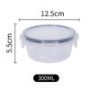 PP Grado Alimenticio Estilo Camping Puesto Microondas Grado Alimenticio Muestra de Comida Refrigerador Almacenamiento Almacenamiento Fresco Lonchera