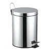 Balde de Pedal em Aço Inoxidável Personalizado com Redução de Velocidade Silencioso Balde Sanitário Balde de Injeção Direta Balde com Tampa Flip-Top para Quarto de Hóspedes Balde para Cascas Casa e Comercial
