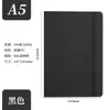 Caderno Estilo Comércio Exterior A5 com Elásticos, Capa de Couro PU de Cor Sólida, Diário, Bloco de Notas Amazon Transfronteiriço, Personalizável com Logo