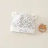 Gorro para Bebé Recién Nacido, Clase A, de Doble Capa, Sin Costuras, Todas las Estaciones, 0-3 Meses, Bebé Lactante, Protección del Cordón Umbilical, Gorro a Prueba de Viento