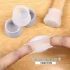 Protetores Universais Espessos para Pés de Mesa e Cadeira, Capa Protetora para Pés de Cadeira, Almofada Silenciosa para Banqueta, Capa Antiderrapante, Silicone Resistente ao Desgaste