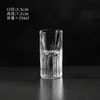 Copa creativa de vidrio para licores, copa de vodka, copa de vino, copa de licor, vaso de chupito para bar, copa de cóctel, vaso de chupito