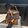 Kelly Floral Retro 2026 Otoño Nueva Moda Versátil Diseño de Nicho Lujo Ligero Bolso de Hombro Cruzado