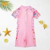Traje de baño 361 para Niñas, Traje de Baño Enterizo para Niñas de Tallas Mediana y Grande, Nuevo Traje Profesional Transpirable para Niñas