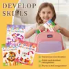 Pegatinas de Rompecabezas 3D Transfronterizos Manualidades Infantiles Rompecabezas Poligonal DIY Venta al por Mayor en Stock