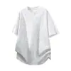 Camiseta masculina tie-dye de manga curta 240g transfronteiriça, estilosa e oversized, gola redonda casual, camiseta tie-dye de algodão puro com efeito desgastado de manga curta