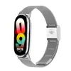 Adecuado para Correa de Pulsera Xiaomi 9, Correa Metálica Asimétrica, Correa de Cintura Delgada de Alta Gama para Mujer Xiaomi 8/9/10