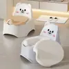 Asiento de inodoro para niños y niñas, inodoro de entrenamiento para bebés, orinal de plástico para el hogar, orinal