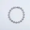 Pulsera Clásica Nueva de Moda Cruzada con Circonita Atmósfera Exquisita Versátil Pulsera para Mujer Venta Directa de Fábrica