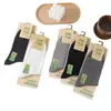 Junqi 8696 Calcetines de Algodón y Lino para Hombre Otoño/Invierno Nuevo Estilo Calcetines de Ramio Natural de Tubo Medio-Alto Calcetines Liaoyuan En Stock Venta al por Mayor