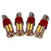 Carro LED indicador de largura lâmpada T10 3014 57SMD decodificação infinito pequena lâmpada de carro placa lâmpada de leitura