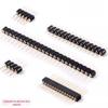 2.54mm espaçamento pino redondo furo 1*2*3*5*6*7 * 9P-40p comprimento do pino 11.96mm LED faixa de luz disponível