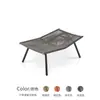 Silla mecedora de exterior Balcón Mesa de café de ocio Combinación Patio jardín Sillón reclinable de exterior Adulto Ratán nórdico Tejido Sofá perezoso