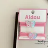 Novos Estilos de Elásticos de Cabelo Transparentes com Flores e Animais para Crianças